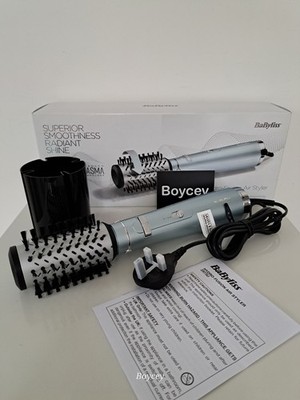 BaByliss 50 mm Lauf rotierende Bürste Hydro-Fusion Air Styler BESCHREIBUNG LESEN