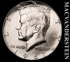 1967 Silver Kennedy Half Dollar - Choice Gem Brilliant Unc  Lustrous  #L4556