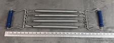 VINTAGE Spring Steel Chest Expander Wooden Ha...