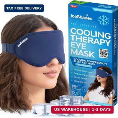 IceShades Cooling Gel Eye Mask for Migraine Relief, Tension & Hangover Migraine