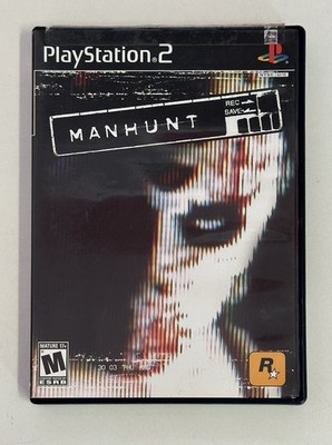 Manhunt Sony PlayStation 2 Rockstar Games 2003 CIB with Disc+Manual+Reg Card