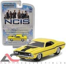 GREENLIGHT 44620D 1:64 1970 DODGE CHALLENGER YELLOW (GIBBS'S) "NCIS"