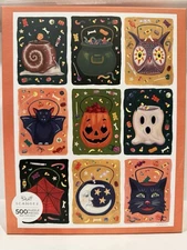 1Canoe2 SPOOKY SWEETS 500 Piece Puzzle HALLOWEEN Trick or Treat Bucket COMPLETE