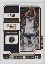 2023-24 Panini Contenders Bronze Game Ticket Karl-Anthony Towns #42 2u3