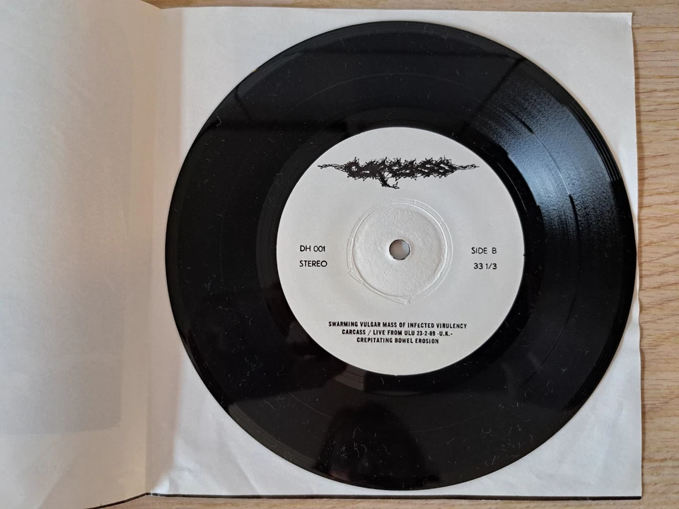 Carcass (UK) - Live St. George's Hall, Bradford 15/11/89 - 7" Vinyl (1990) - Bild 4 von 4
