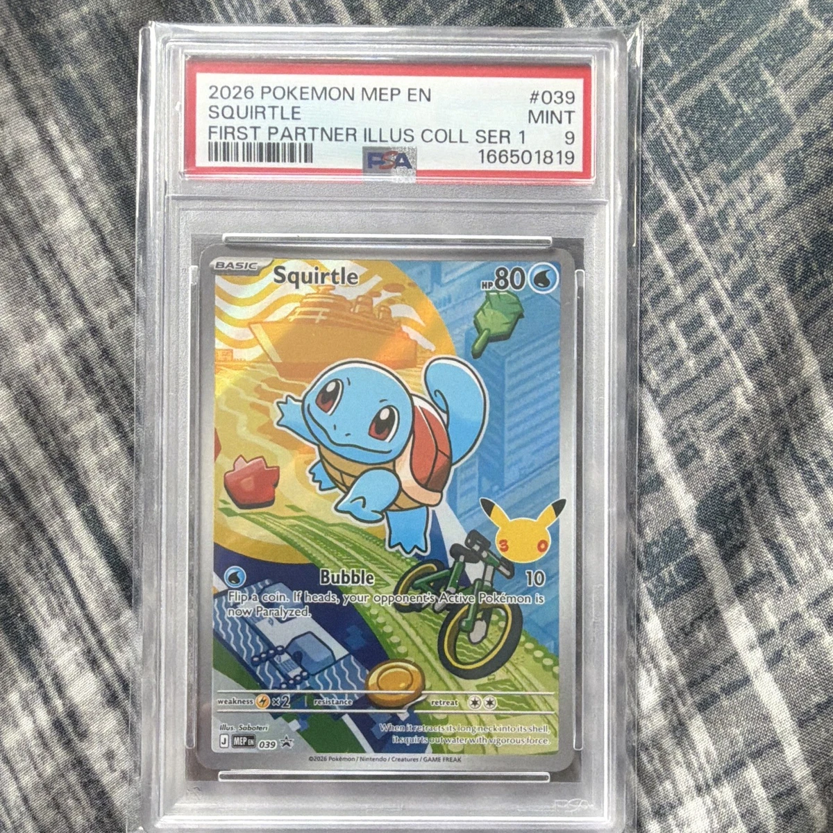 Squirtle Pokémon Individual Cards for sale | eBay UK