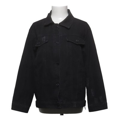 Seven7, Jeansjacke, Damen, Größe: S, Schwarz, Einfarbig, Denim #Ehm