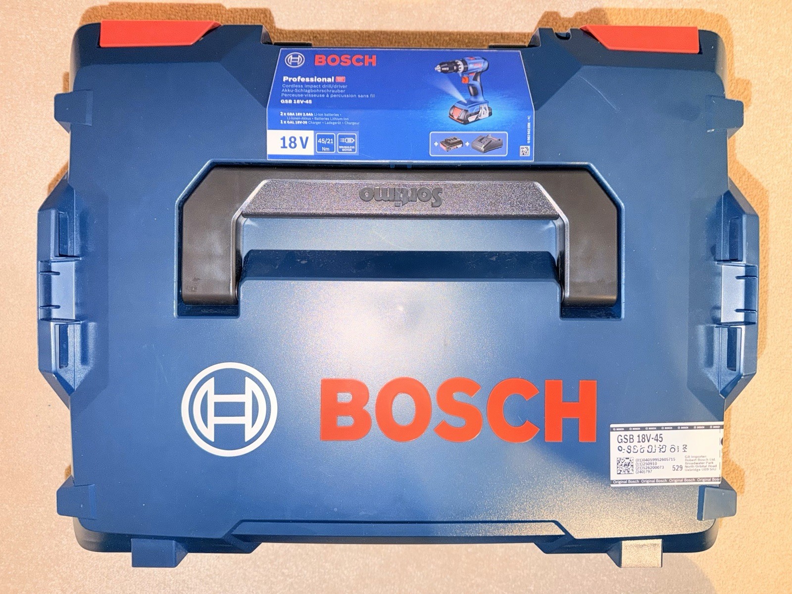 Bosch Sortimo L-BOXX Case Empty