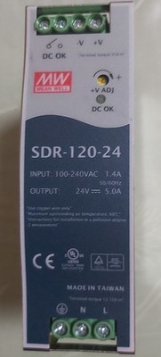 Mean Well SDR-120-24 Power Supply 24V 120W 5A IP20 Netzteil