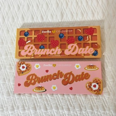 Zoella Colourpop Brunch Date Pressed Powder Palette Makeup New in Box