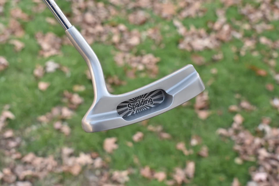 Потрясающий ЗАКАЗНОЙ Атласный Серый SPALDING T.P. Паттер с лезвием Mills /правая сторона 34,5 дюйма /фрезерованный - Изображение 2 из 4