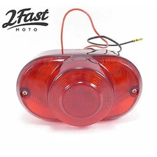 2FastMoto Taillight Brake Light Assembly for Honda C90, CS90, S90  20-1062