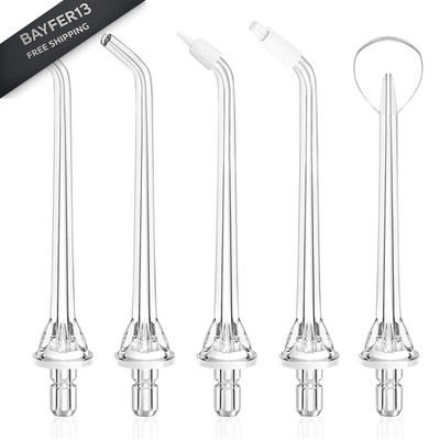 Replacement Tips for Bitvae C2/C5/C6 Water Flosser, Heads A-Clear 