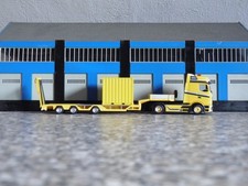 Herpa 1:87 - 707130 -  MB Actros L PC BS 5-achs Tiefladersattelzug + 10" - "gelb