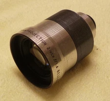 BELL & HOWELL 16mm Projection 2 inch F/1.6 Projector Lens ~ Nice Clean Condition