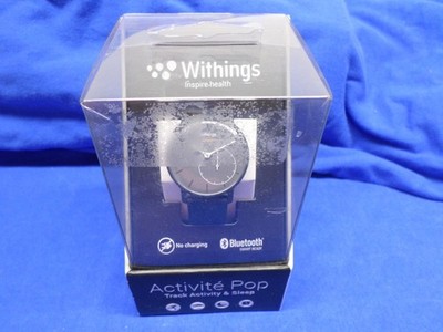 WITHINGS Activite POP Activity and Sleep Tracker Watch Black Shark Grey HWA01