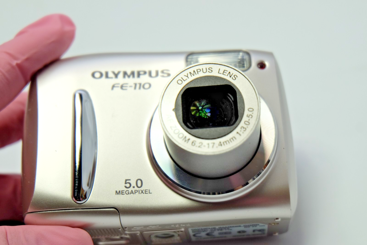 OLYMPUS FE-110 5.0 Megapixel Digital Camera - Tested | eBay