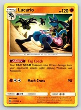 Lucario Rare SM - Unified Minds 117/236 NM on eBay