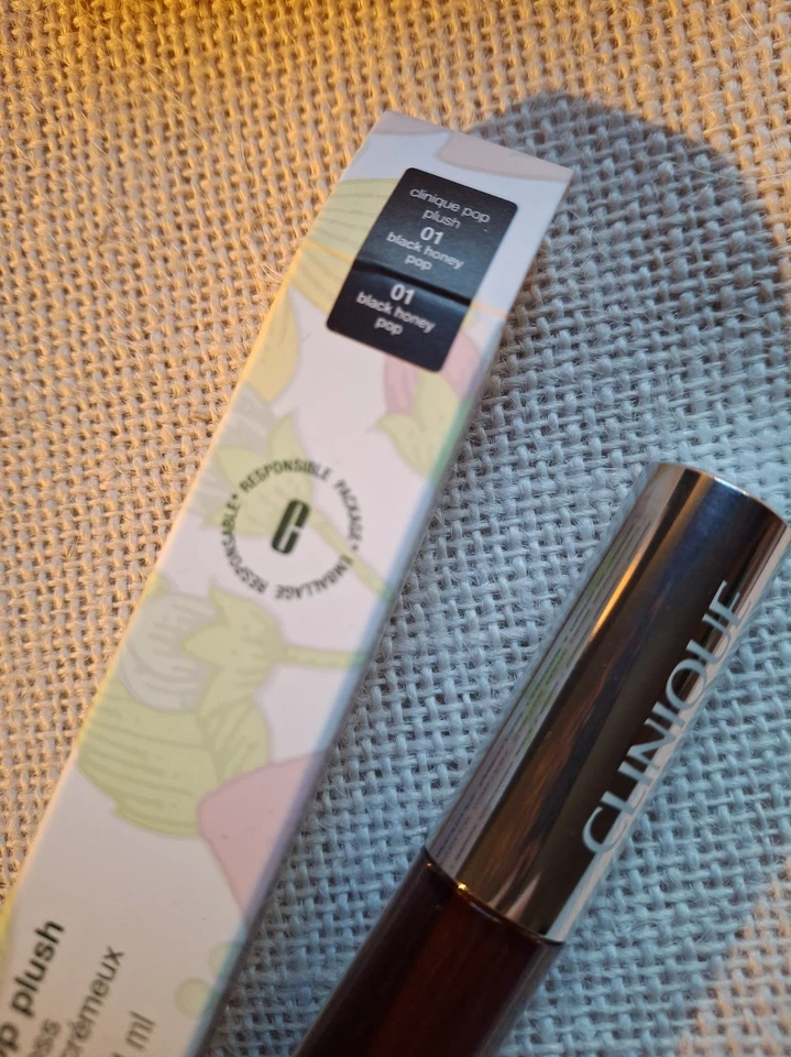 Clinique Black Honey Pop Plush Creamy Lip Gloss 3.4ml Brand New Genuine - Image 4 of 4