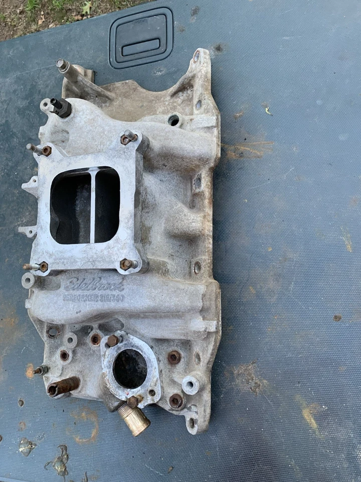 ВПУСКНОЙ КОЛЛЕКТОР DODGE MOPAR 5.2 5.6 5.9 318 340 360 LA EDELBROCK 2176 высокая посадка - Изображение 2 из 4