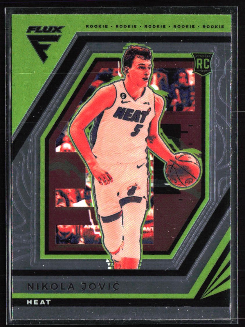 2022-23 Panini Flux #216 Nikola Jovic Silver
