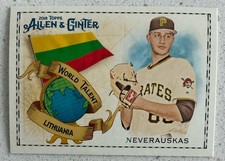 2018 Allen & Ginter World Talent Lithuania #WT-27 DOVYDAS NEVERAUSKAS Pittsburgh