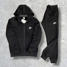 Men s Nike Hoodie Full Zip 2 piece tracksuit Sportswear Fleece Hoodie tracksuit