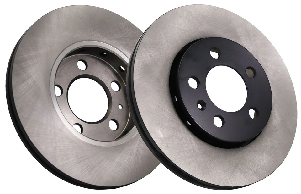 2x Vented Brake Discs and Pads fits VW POLO Mk5 1.2 Front 09 to 22 256mm Set New - Image 3 of 4