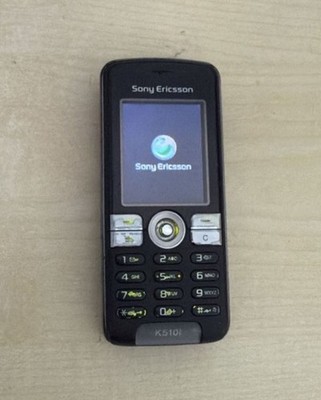 Sony Ericsson K510i Schwarz, Zustand Ok Händler, Geprüft, Garantie,