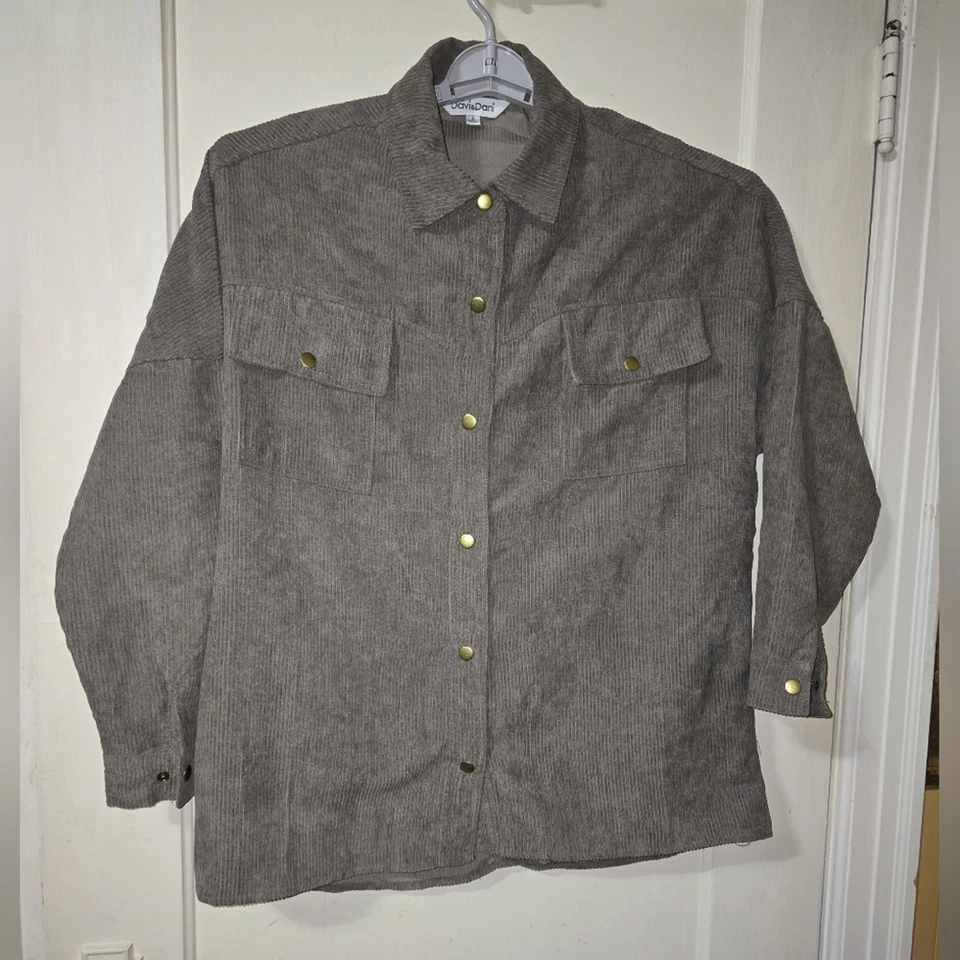 Chaqueta Chamarra Davi & Dani Marrón Courdory Rock & Roll Gran Tamaño Talla Pequeña Foto 3 de 4