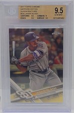 2017 Topps Chrome Sapphire Edition Superfractors #1/1 Jabari Blash #530 BGS 9.5