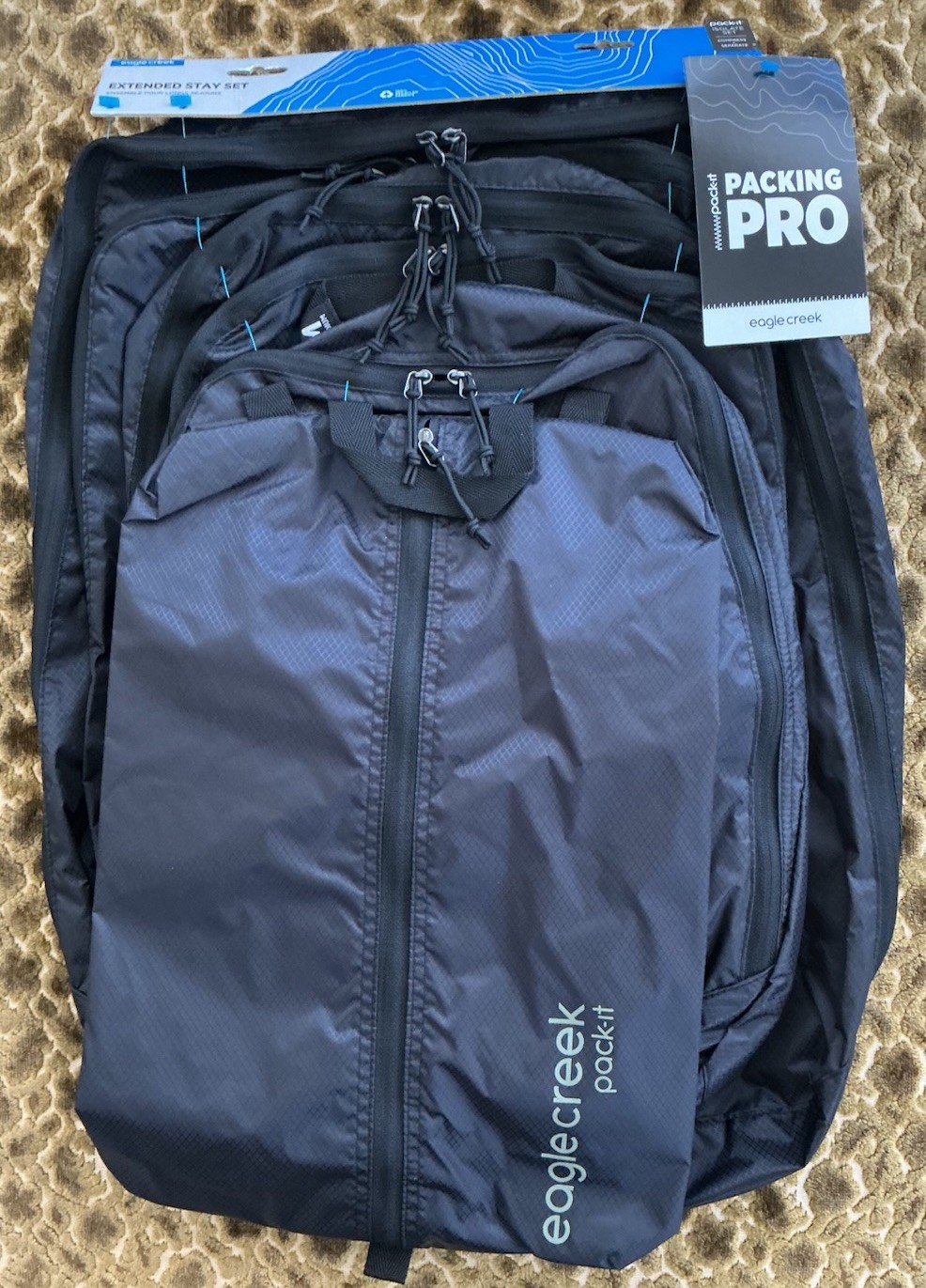 Eagle Creek Pack It Isolate Extended Stay Black Packing Cube