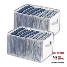 Extra Large Wardrobe Clothes Organizer Closet Organizer XL - For jeans