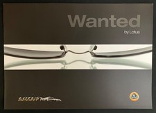 Lotus Cars Group Wanted Brochure Catalogue Gear Clothes Models Books 28 Pages.