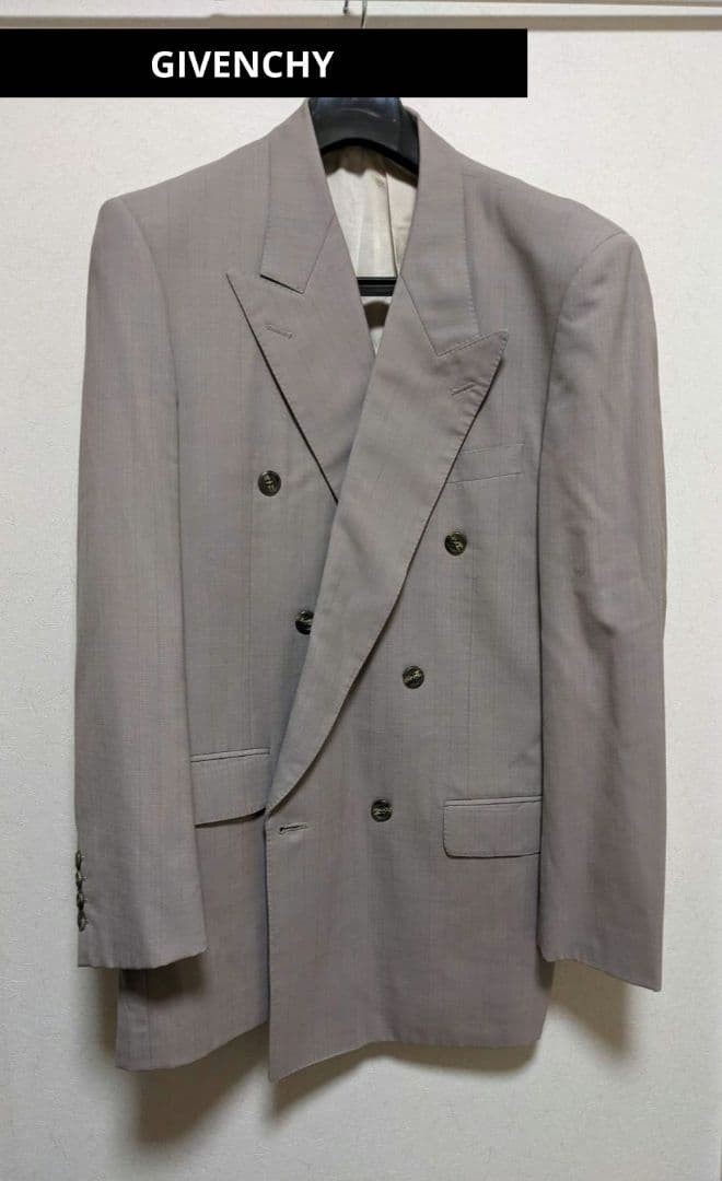 GIVENCHY double-breasted suit jacket - image 1