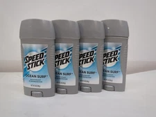 Speed Stick Ocean Surf Deodorant for Men 3 oz  Pack- 4