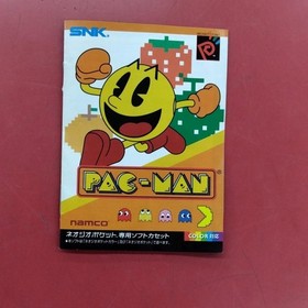 [Rare] Pac-Man Neo Geo Pocket SNK Japan NEOP00550 A4846