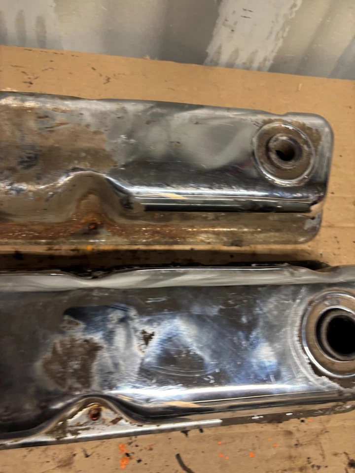 Ford F150 Bronco 1979 1985 1991 1994 1995 5,0 302 bloque pequeño cubierta de válvula cubiertas Foto 4 de 4