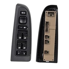 Driver Side Door Lock Switch  Master Power Window Switch with Black 15883323