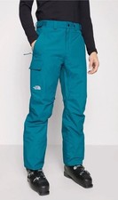 The North Face Freedom Ski Snowboard Shell Waterproof Snow Pants Blue Sz XXL NEW