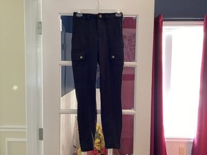 Halara Navy Blue Cargo Workout Pants Leisure Xs
