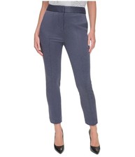 Tommy Hilfiger Womens Pintucked Front Casual Trouser Pants