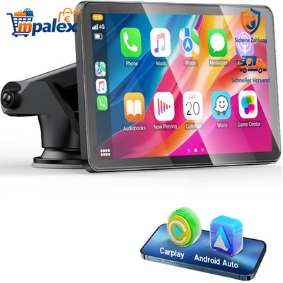 LAMTTO Auto Display 7 Zoll Bluetooth Carplay Android Auto