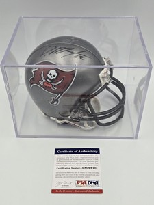 ​Doug Martin Signed Tampa Bay Buccaneers Mini Helmet Autographed PSA COA Grey