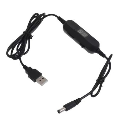 USB 5V to 1.2V-12V  Converter Cord Adjustable Output  Cable Power Cable Adapter