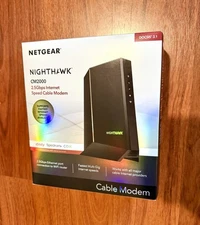 Netgear Nighthawk CM2000 2.5Gbps Multi Gig Internet Speed Cable Modem DOCSIS 3.1