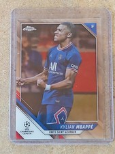 Topps Chrome UCL Kylian Mbapp√© #1 Trading Card 2021-22 Just