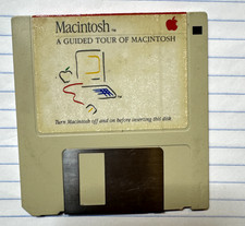Apple Macintosh Guided Tour Floppy Disk 1984 Original 690-5002-C RARE Vtg