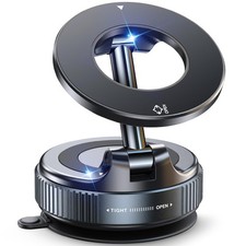 Magnetic Suction Cup Mount for Magsafe, 360  Adjustable Magnetic Car Holder, ...