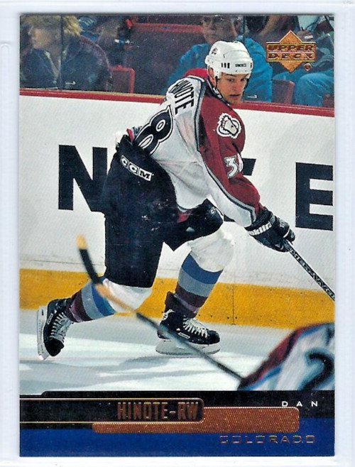 1999-00 Upper Deck #209 Dan Hinote RC